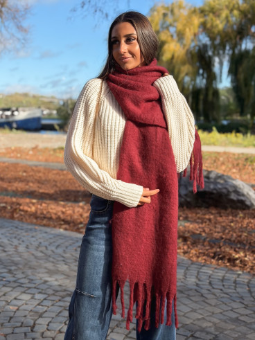 Echarpe Giulietta - Rouge