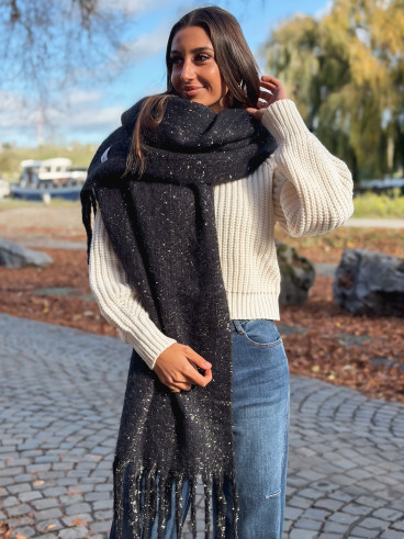 Echarpe Finlande - Noir