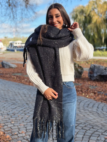 Echarpe Finlande - Noir