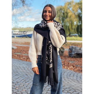 Echarpe Arya - Noir