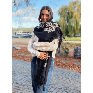 Echarpe Arya - Noir