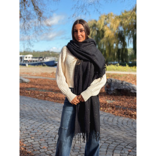 Echarpe Stellia - Noir