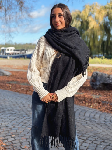 Echarpe Stellia - Noir Echarpe Stellia - Noir