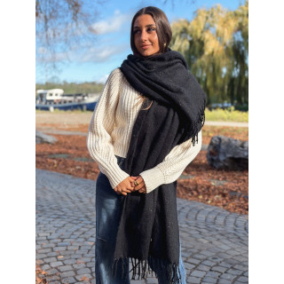 Echarpe Stellia - Noir