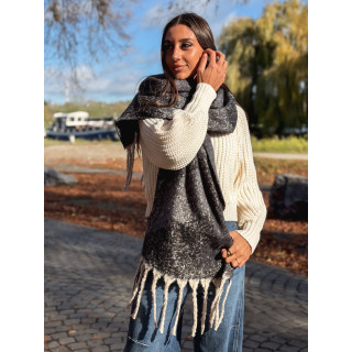 Echarpe Colmar - Gris Foncé/Beige