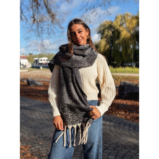Echarpe Colmar - Gris Foncé/Beige