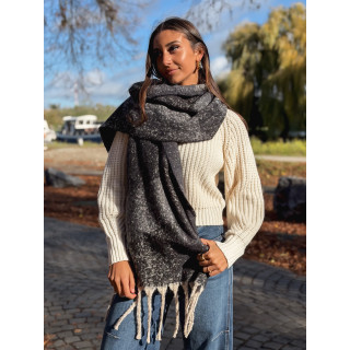 Echarpe Colmar - Gris Foncé/Beige