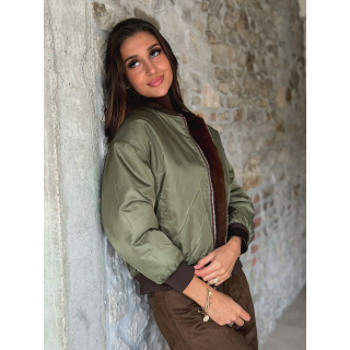 Veste Maritza - Chocolat/Kaki