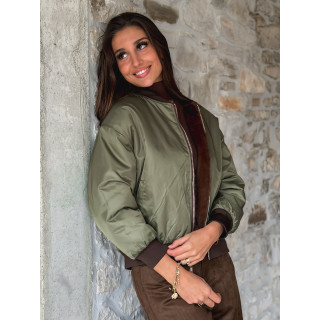 Veste Maritza - Chocolat/Kaki