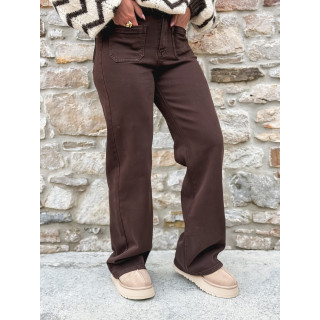 Jeans Anna - Chocolat