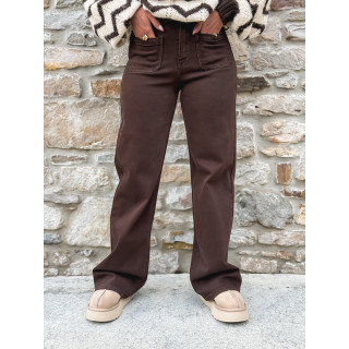 Jeans Anna - Chocolat