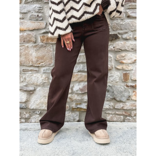 Jeans Anna - Chocolat