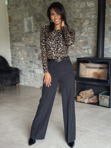 Pantalon classique noir