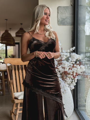 Blouse Evangélie - Chocolat