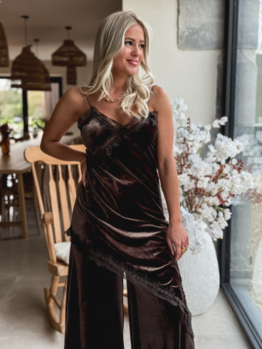 Blouse Evangélie - Chocolat Blouse Evangélie - Chocolat