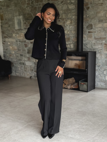 Gilet Faustina - Noir