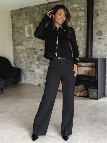 Gilet Faustina - Noir