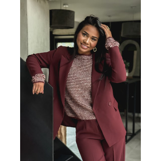 Blazer Alma - Burgundy