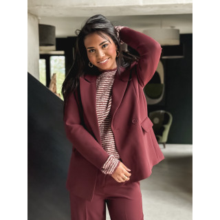 Blazer Alma - Burgundy