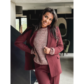Blazer Alma - Burgundy