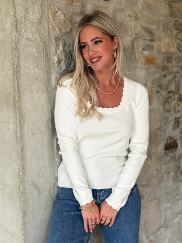 Pull Solinne - Ecru