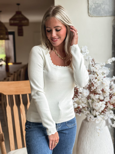 Pull Solinne - Ecru