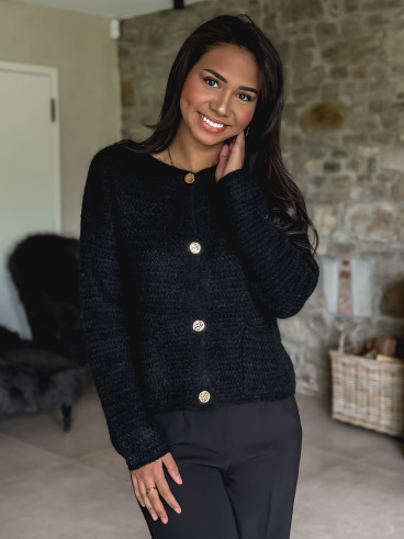 Gilet Théona - noir Gilet Théona - noir