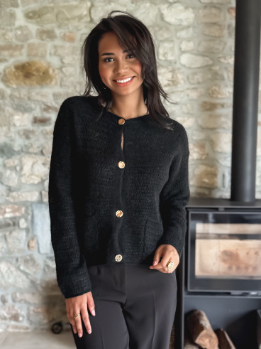 Gilet Théona - noir Gilet Théona - noir