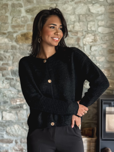 Gilet Théona - noir Gilet Théona - noir