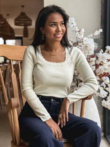 Pull Solinne - Doré