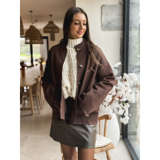 Gilet Serah - Chocolat