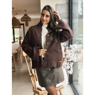 Gilet Serah - Chocolat