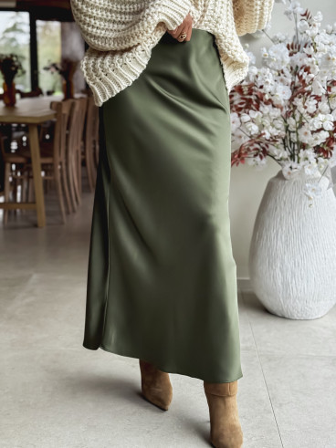 Jupe longue Vaïana - Kaki Jupe longue Vaïana - Kaki