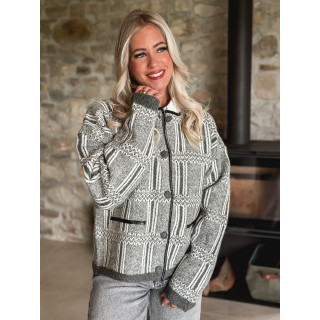 Veste Lumi - Gris/Blanc