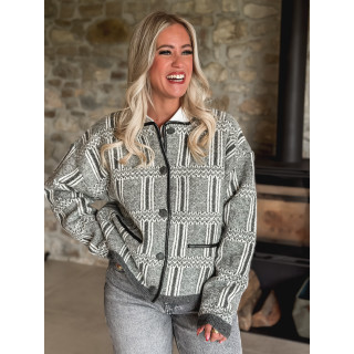 Veste Lumi - Gris/Blanc