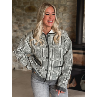 Veste Lumi - Gris/Blanc