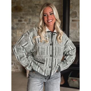 Veste Lumi - Gris/Blanc