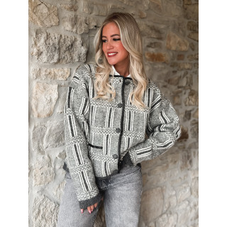 Veste Lumi - Gris/Blanc