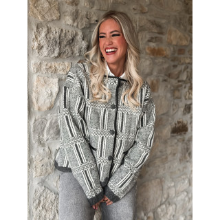 Veste Lumi - Gris/Blanc