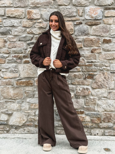 Pantalon Sorenza - Chocolat Pantalon Sorenza - Chocolat
