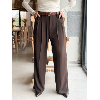 Pantalon Milane - Chocolat