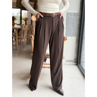 Pantalon Milane - Chocolat