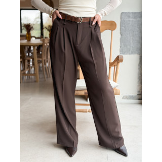 Pantalon Milane - Chocolat