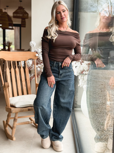 Jeans Aurora - Bleu foncé Jeans Aurora - Bleu foncé