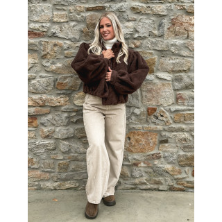 Veste Kesia - Chocolat