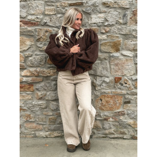 Veste Kesia - Chocolat