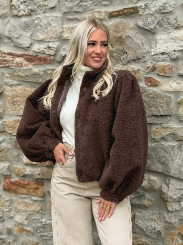 Veste Kesia - Chocolat