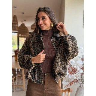 Pull sans manches Julia - Chocolat