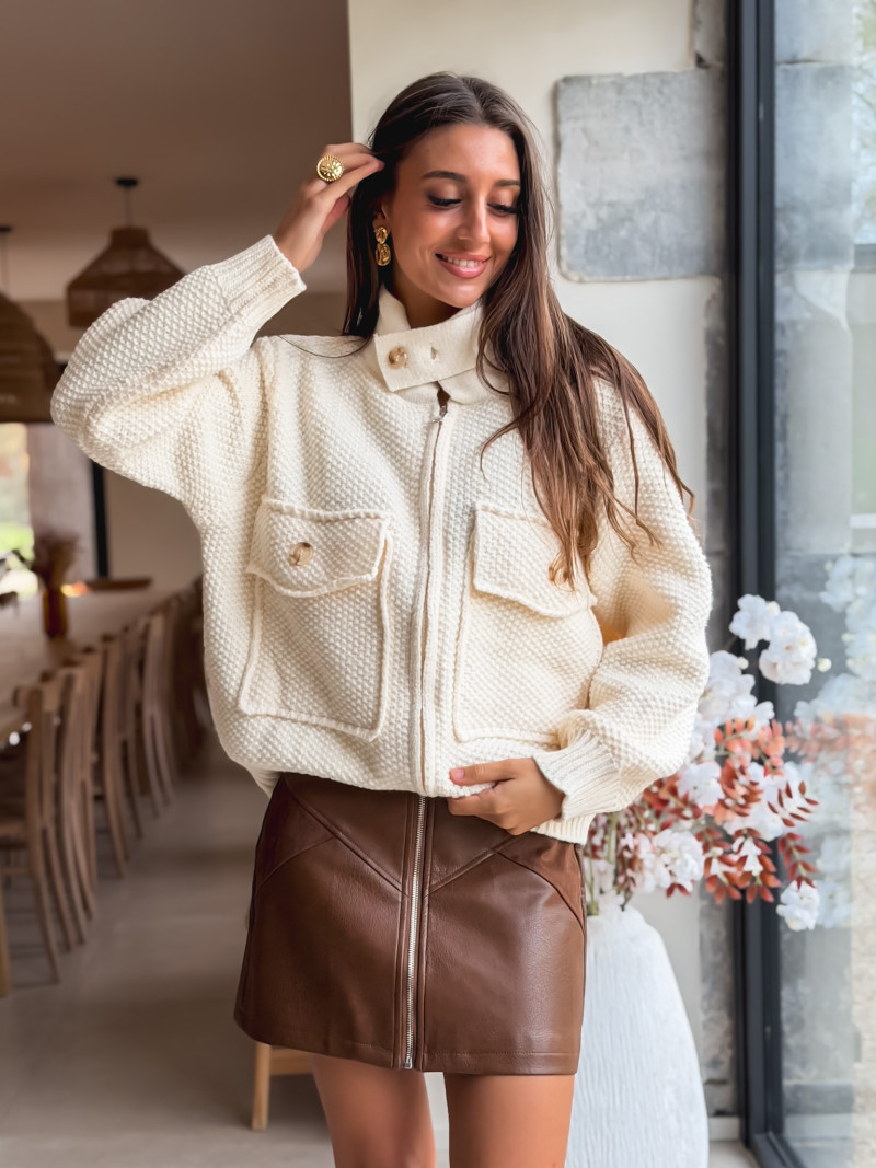 Veste Alaé - Crème Veste Alaé - Crème