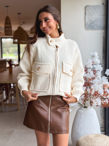 Veste Alaé - Crème Veste Alaé - Crème